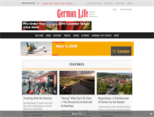 Tablet Screenshot of germanlife.com